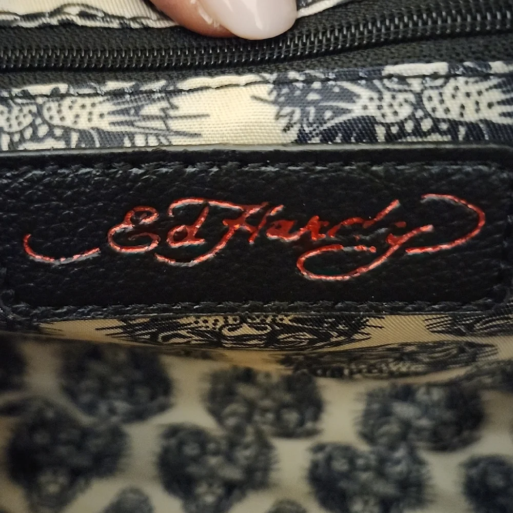 Ed Hardy Crossbody/Tote w/Free Bag Charms
